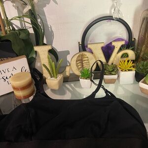 Sleek Black Women's Bra